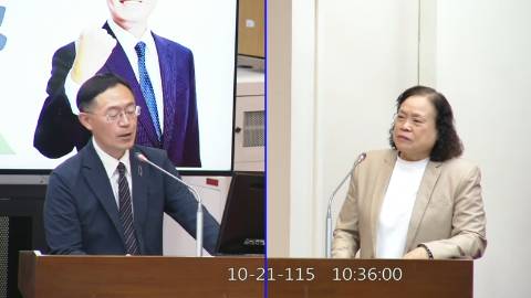 2026-10-21 09:00 第11屆 第6會期 主辦單位：財政委員會 李坤城委員質詢封面