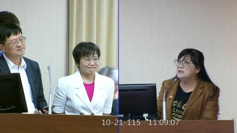 2026-10-21 09:00 第11屆 第6會期 主辦單位：內政委員會 伍麗華Saidhai Tahovecahe委員質詢封面