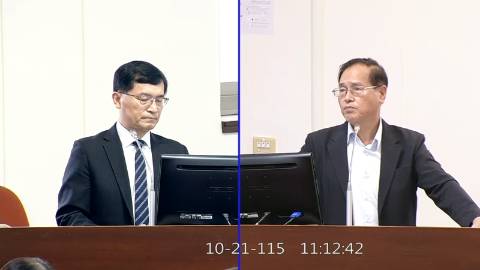 2026-10-21 09:00 第11屆 第6會期 主辦單位:經濟委員會 鄭天財Sra Kacaw委員質詢封面