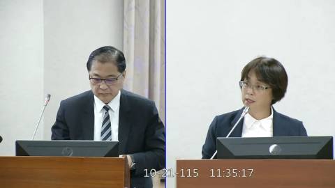 2026-10-21 09:00 第11屆 第6會期 主辦單位:司法及法制委員會 林倩綺委員質詢封面