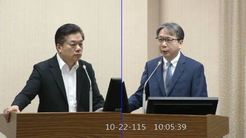 2026-10-22 09:00 第11屆 第6會期 主辦單位：外交及國防委員會 陳俊宇委員質詢封面
