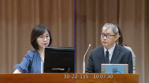 2026-10-22 09:00 第11屆 第6會期 主辦單位:教育及文化委員會 郭昱晴委員質詢封面