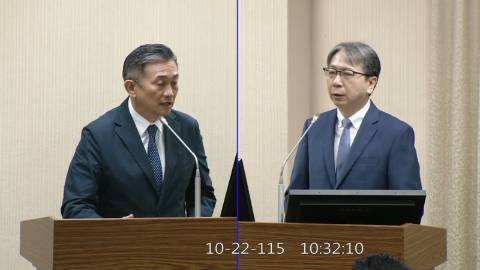 2026-10-22 09:00 第11屆 第6會期 主辦單位：外交及國防委員會 王定宇委員質詢封面