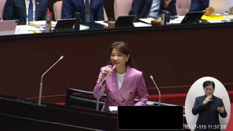 2026-10-27 09:00 第11屆 第6會期 主辦單位：院會 林楚茵委員質詢封面