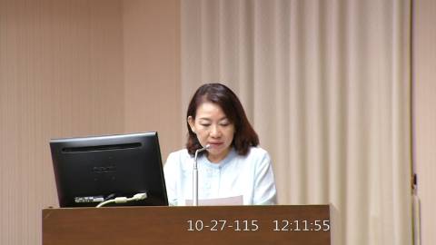 2026-10-27 12:00 第11屆 第6會期 主辦單位:程序委員會 羅美玲委員質詢封面